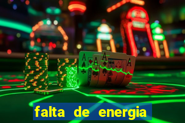 falta de energia em caucaia